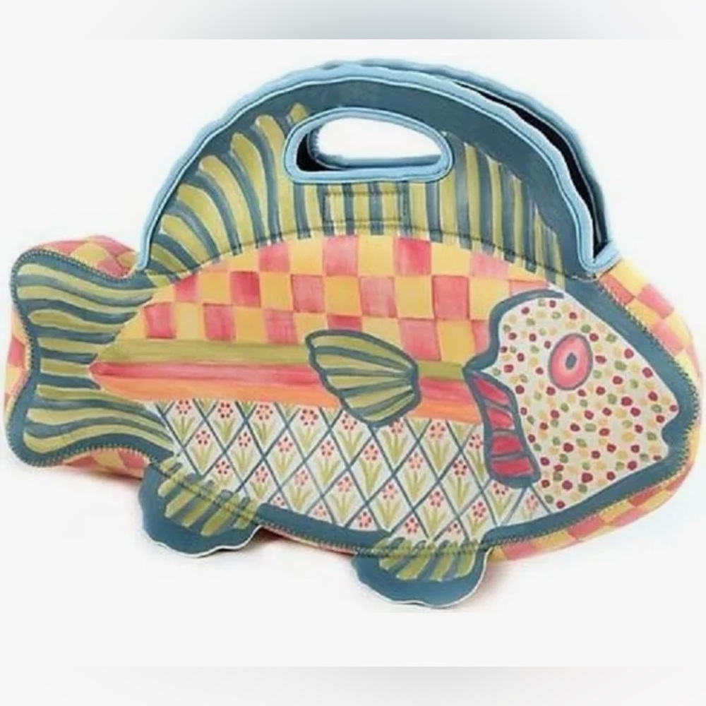 Colorful Fish-Shaped Pet Carrier